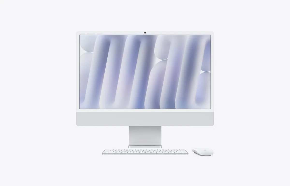iMac — CPU de 10 núcleos, GPU de 10 núcleos — imagem de referência