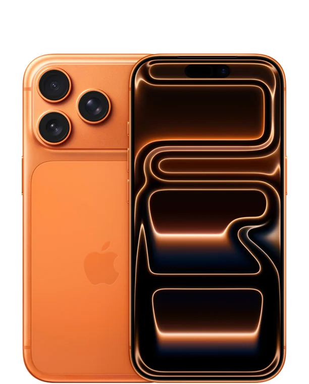iPhone 17 Pro — Laranja-cósmico